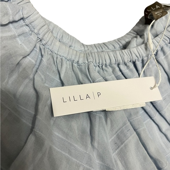 NWT Lilla P Flutter Sleeve Raglan Dress Sz M - Picture 6 of 8